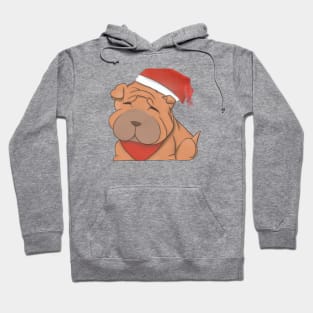 Cute Shar Pei Drawing Hoodie